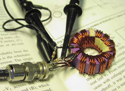 1:1 HF Balun, balanced to Un-balanced