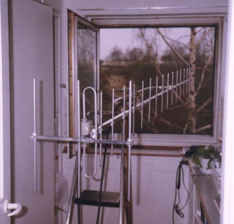 My 70cm 20 element Yagi Beam