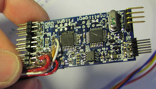 OSD, On Screen Display for RC planes