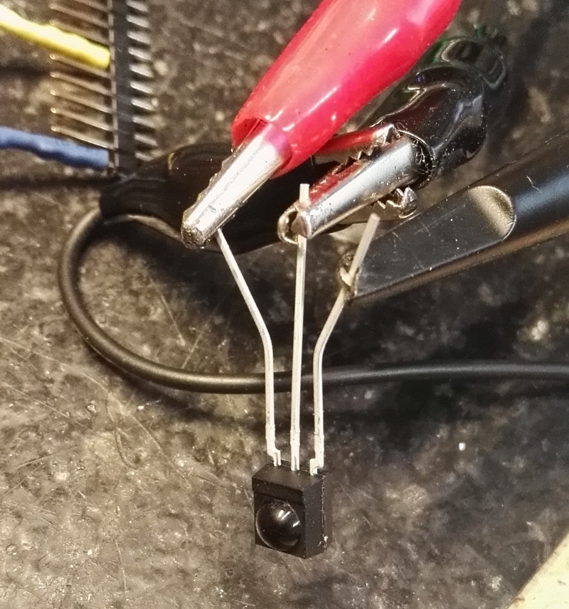 Arduino IR remote code converter Samsung TV to Panasonic Audio Amplifier