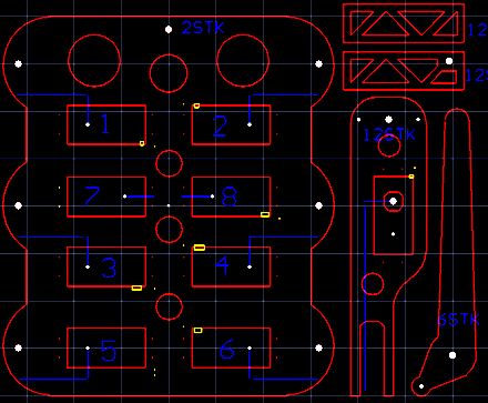 Robot-Crawler 6 legs servo atmel controller